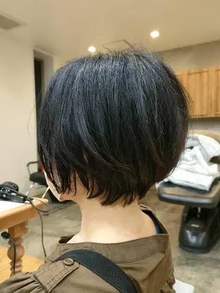 ショート 🍎オオバ アカリ🍎のヘアスタイル