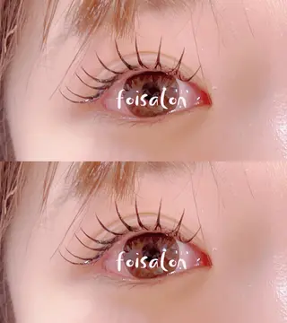 マツエク・マツパ foisalon 新宿西口店のマツエク・マツパデザイン