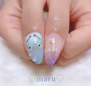 ネイル まるみ ♡のネイルデザイン