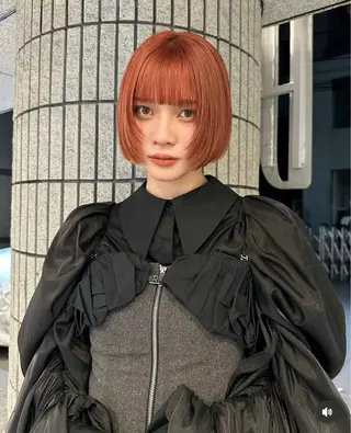 ショート カラー SORA ブリーチカラー表参道のヘアスタイル