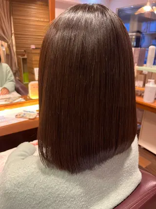 ミディアム サイトウ ナツキのヘアスタイル