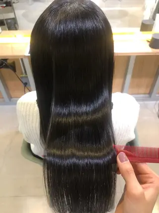 ロング 青木 ありさのヘアスタイル