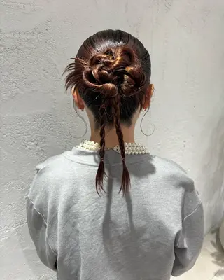 ヘアアレンジ サソウ ユリエ🥥のヘアスタイル