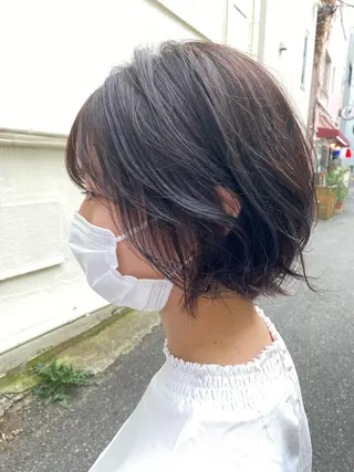 ショート カラー ヘアアレンジ 【代表】 たき〜のヘアスタイル