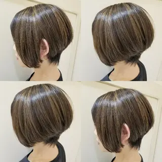 ショート カラー grow上野御徒町【グロウ】所属・ブリーチ・ハイトーン 特化🎉内山のヘアスタイル