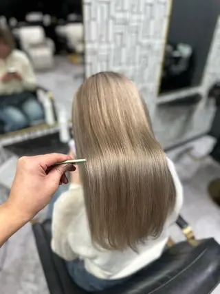 ロング 池田 亮雅のヘアスタイル