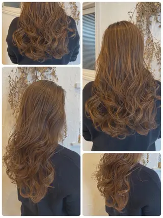 ロング カラー パーマ ヘアアレンジ メンズ ネイル マツエク・マツパ 美容室 ソンリエのヘアスタイル