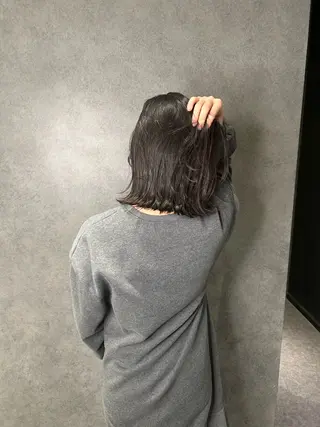 ミディアム 美髪矯正/ 伊藤 更のヘアスタイル