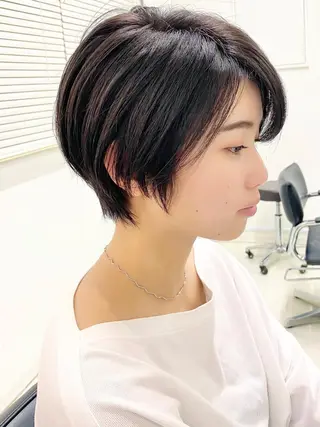 ショート カラー 似合わせ専門美容師 なかじまのヘアスタイル