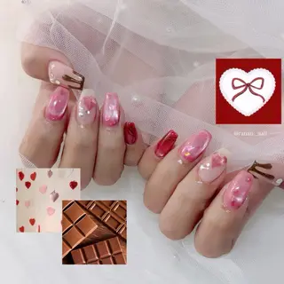 ネイル 𝓇𝒶𝓃𝒶𝓃 𝓃𝒶𝒾𝓁のネイルデザイン