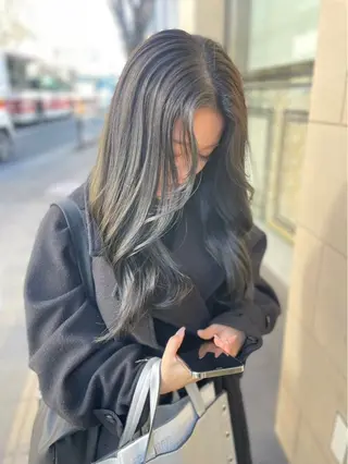 ロング カラー 💝ハイトーン/暖色 /吉祥寺/のヘアスタイル