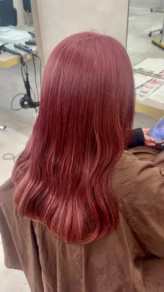 カラー 暖色/髪質改善/ ツヤ髪🎀本田愛来のヘアスタイル