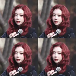 ロング カラー 💖大人韓国ヘア💖 韓国艶カラー【銀座】のヘアスタイル