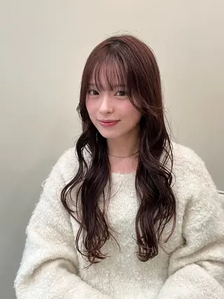 ロング カラー tomu/天神大名/ 透明感カラー🐴のヘアスタイル