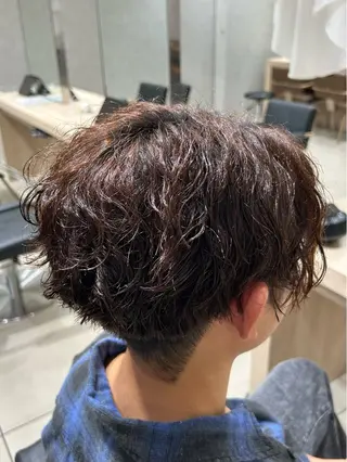 パーマ メンズ 【🎀推し デザイン カラー】小池 雪奈のヘアスタイル