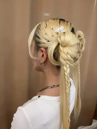 ロング ヘアメイク/着付 AYAKAのヘアスタイル