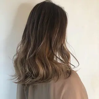 セミロング カラー 高島大登/顔周り /レイヤーカットのヘアスタイル