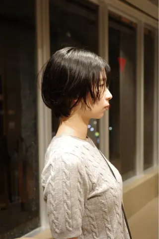 ショート 未 来カットモデル無料のヘアスタイル