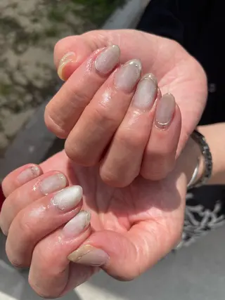 ミディアム Kuroki Yurikaのネイルデザイン