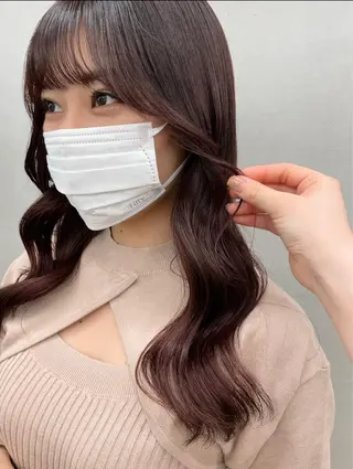 カラー ien.所属・♡ 柔らかヘア 貝塚優花 ♡のヘアスタイル