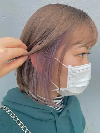 ミディアム カラー Design Color🐰アユミのヘアスタイル