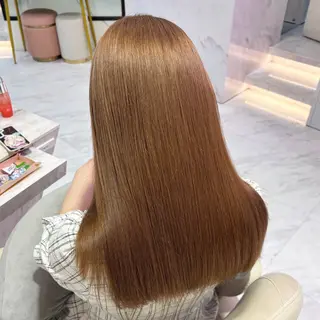 ロング カラー Ayu🍯/栄/ブリ ーチカラー/ヘアメのヘアスタイル