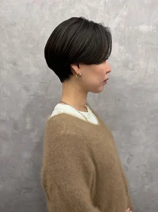 ショート 韓国ヘア/ワンホン ちひろのヘアスタイル