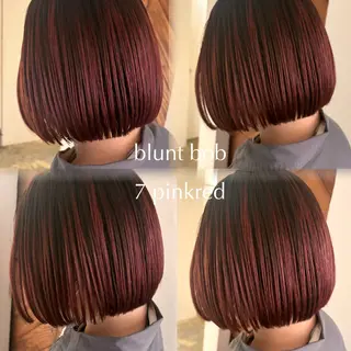 ミディアム カラー ⌇🌹透明感カラー 🌹ᴍᴇɢᴜᴍɪ ⌇のヘアスタイル