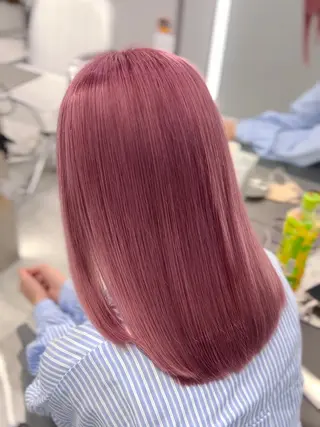 セミロング カラー 最高級髪質改善🥇 小玉美菜のヘアスタイル