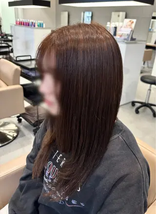 カラー 彦坂 優月のヘアスタイル