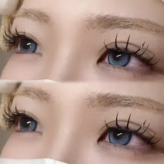 マツエク・マツパ Aimi /似合わせ 束感まつげ🖤のマツエク・マツパデザイン