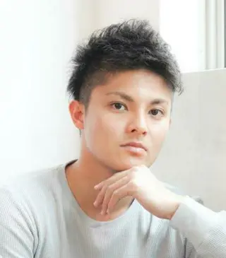 ショート メンズ カラー パーマ ヘアアレンジ H/M Hair Home 　池袋2号店所属・✂️✂️徳　田✂️ ✂️のヘアスタイル