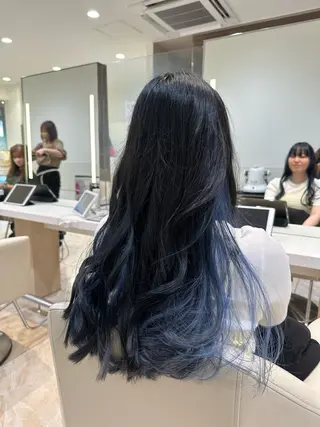 ロング カラー 波巻パーマ/毛流れ パーマ☘️りゅうせいのヘアスタイル