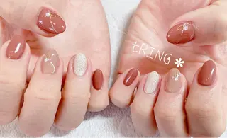 ネイル tRING＊ しいの木台のネイルデザイン