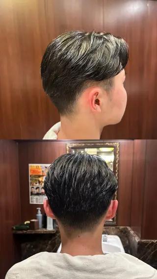 メンズ 濵田 幸実のヘアスタイル