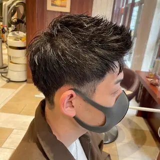 ショート メンズ ツイスパ/メンズ特化 🦋𝑺𝑶𝑵𝑬のヘアスタイル