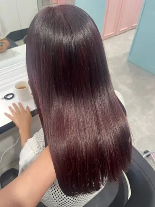 ロング カラー みう/仙台/暖色/ 艶髪/顔周りカット/のヘアスタイル