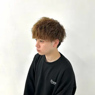 ショート パーマ メンズ 【メンズパーマ特化】 🍏網中勇喜のヘアスタイル