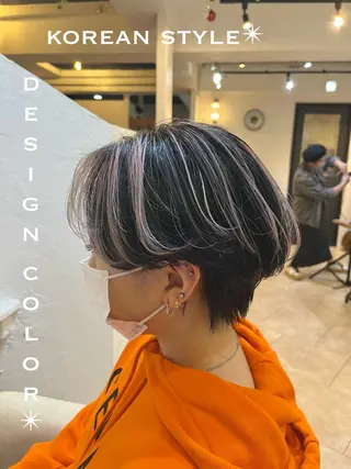 ショート 本場の韓国ヘア 🇰🇷チ・ヨンジュのヘアスタイル