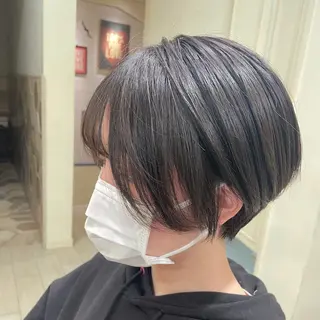 ショート すげさやか ✨メンズカットパーマのヘアスタイル