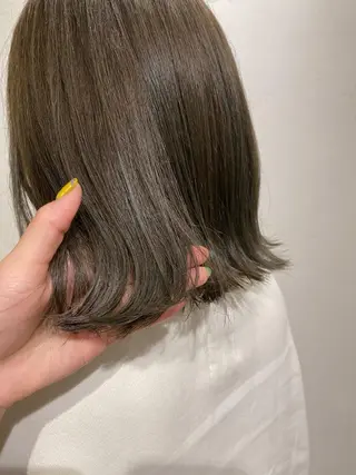 ミディアム カラー Hair　space Rizm　green所属・sayumi 🍒のヘアスタイル