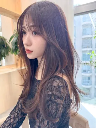 ロング カラー JILBLAN福岡 Senriのヘアスタイル