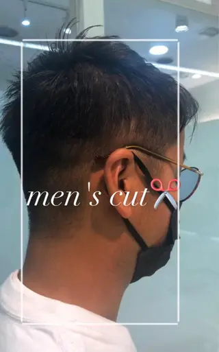 メンズ 艶質改善/縮毛矯正 ササキナツミのヘアスタイル