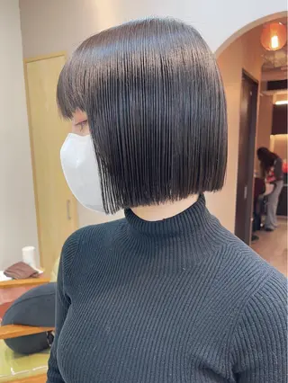 ショート カラー 超ボブ特化船橋駅 徒歩5分/國分雄斗のヘアスタイル