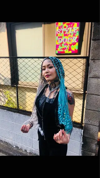 ロング 特殊ヘア師 /TANIのヘアスタイル