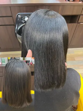 ミディアム カラー MOJYA所属・平野区カット募集中 北羅　千笑実🫧🌿のヘアスタイル