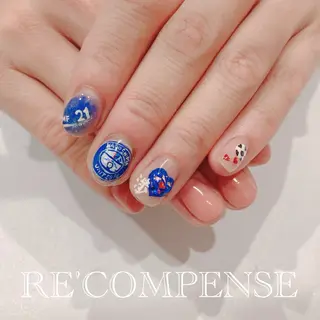 ネイル RE'COMPENSE所属・れこん ぱんすのネイルデザイン