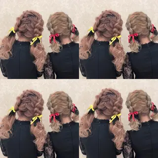 ミディアム ヘアアレンジ 🌷MAYU 🌷のヘアスタイル