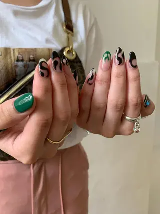 ネイル 【韓国ヘア・ネイル】 HINATA🍒のネイルデザイン