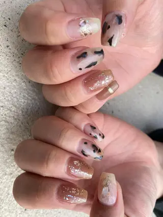 ミディアム ネイル ✴︎ Delightのネイルデザイン